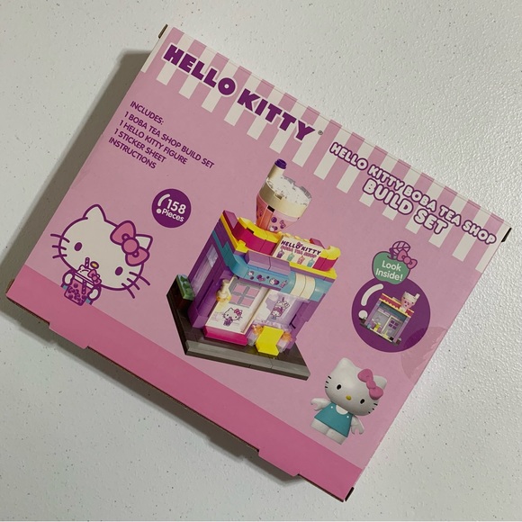 Sanrio Hello Kitty Boba Tea Shop Build Set-NIB - Picture 4 of 6